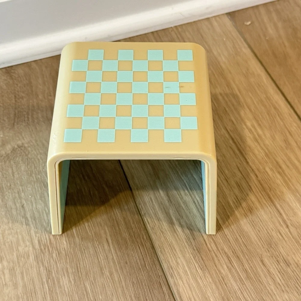American Girl Game Night Pictionary Checkers Table Truly Me